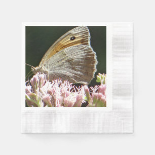 Pretty big butterfly napkin