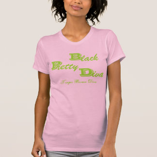 Pretty Black Diva, Teague Brown Diva T-Shirt
