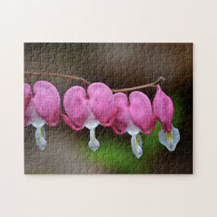 Pretty Bleeding Heart Jigsaw Puzzle
