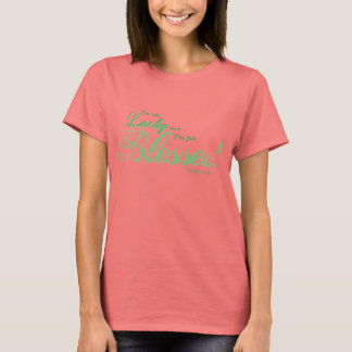 Pretty Blessed-juniors and women's tee