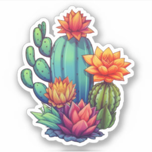 Pretty Blooming Cactus