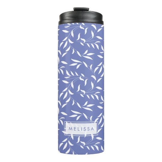 Pretty Blue and White Willow Garden Pattern Thermal Tumbler