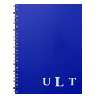 Pretty Blue Custom Best Monochrome Notebook