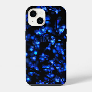 Pretty Blue Flower Lights iPhone 14 Case