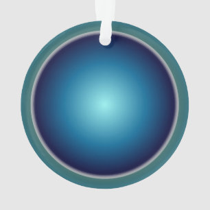 Pretty Blue/Green > Christmas Ornament