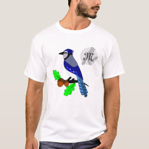 Pretty Blue Jay Bird T-Shirt