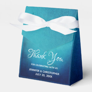 Pretty Blue Mandala Abstract Favour Box