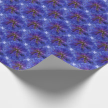Pretty Blue Penstemons Pattern