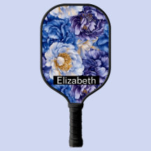Pretty Blue Peony Personalised