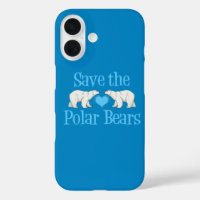 Pretty Blue Polar Bear