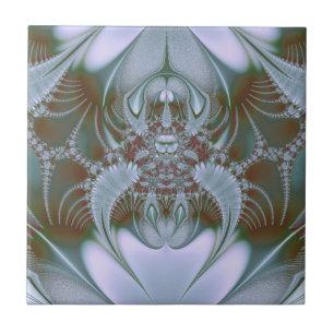 Pretty Blue Silk Look Tile