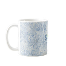 Pretty Blue White Flowers