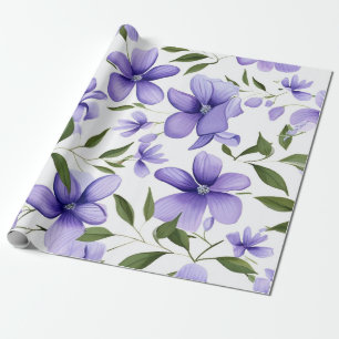 Pretty Blue Wrapping Paper