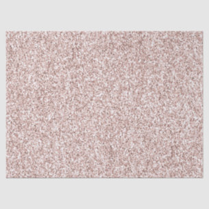 Pretty Blush Pink Glitter Tissue Paper