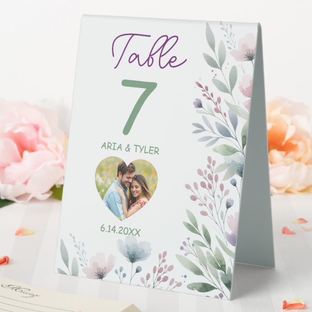 Pretty Botanical Personalised Wedding (In SItu (Wedding))