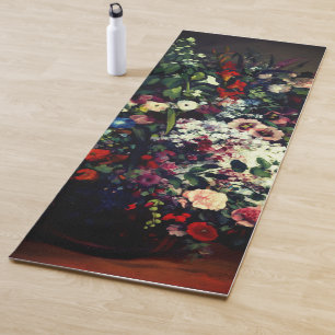 Pretty Bouquet of Flowers in a Vase Yoga Mat