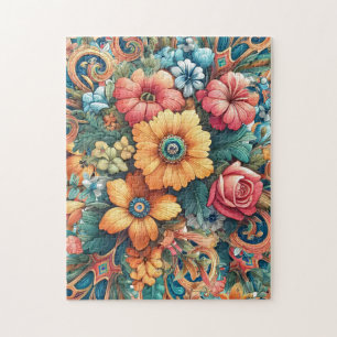 Pretty Bouquet of Flowers Jigsaw Puzzle