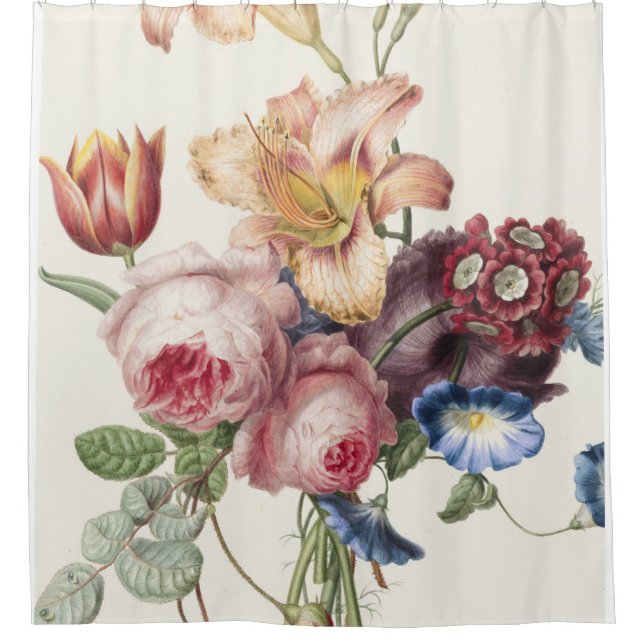Pretty Bouquet Shower Curtain (Front)