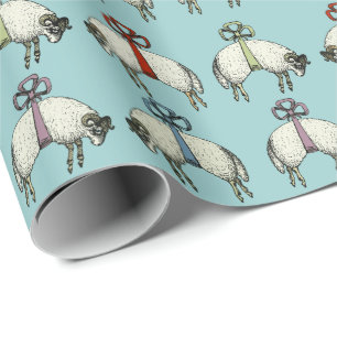 Pretty Bow Sheep Collection™ - Wrapping Paper
