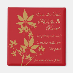 Pretty Branch -Save the date magnets-2 Magnet