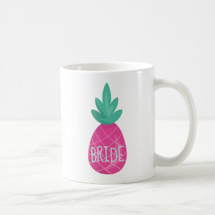 Pretty Bride Purple and blue Pineapple Coffee Mug