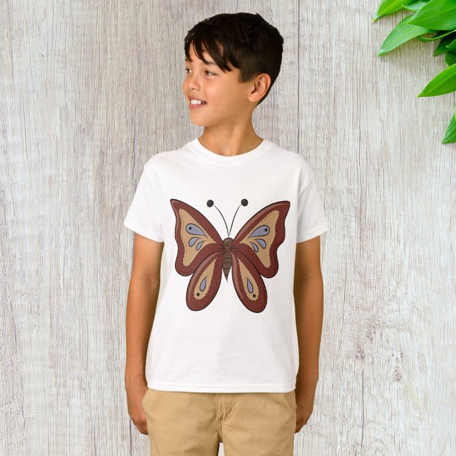 Pretty Brown Butterly T-Shirt (Creator Uploaded)