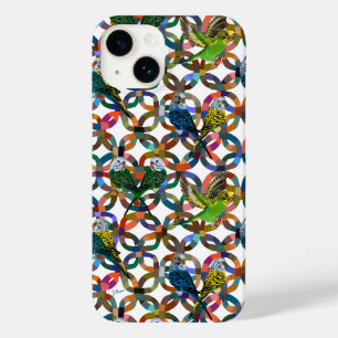 Pretty Budgies. Case-Mate iPhone 14 Case