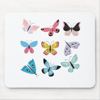 Pretty Butterflies Mouse Mat