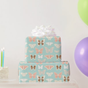 Pretty Butterflies Pattern Wrapping Paper