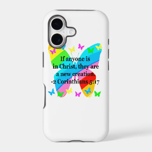 PRETTY BUTTERFLY 2 CORINTHIANS 5:17 DESIGN