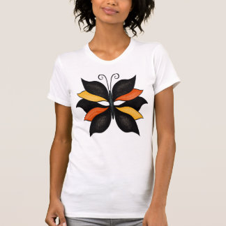 Pretty Butterfly Abstract Art T-Shirt