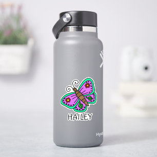 Pretty Butterfly and Name Personalised