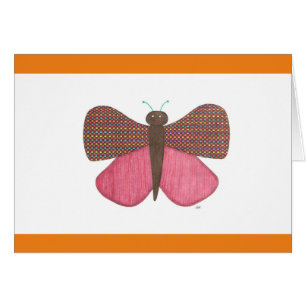 Pretty Butterfly Art Notecard