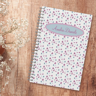Pretty Butterfly Personalised Notebook