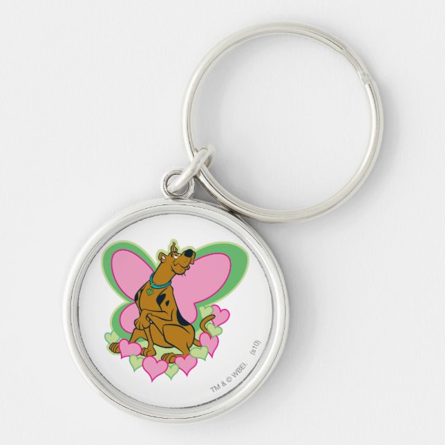 Pretty Butterfly Scooby-Doo Key Ring (Front)