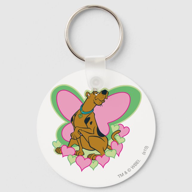 Pretty Butterfly Scooby-Doo Key Ring (Front)