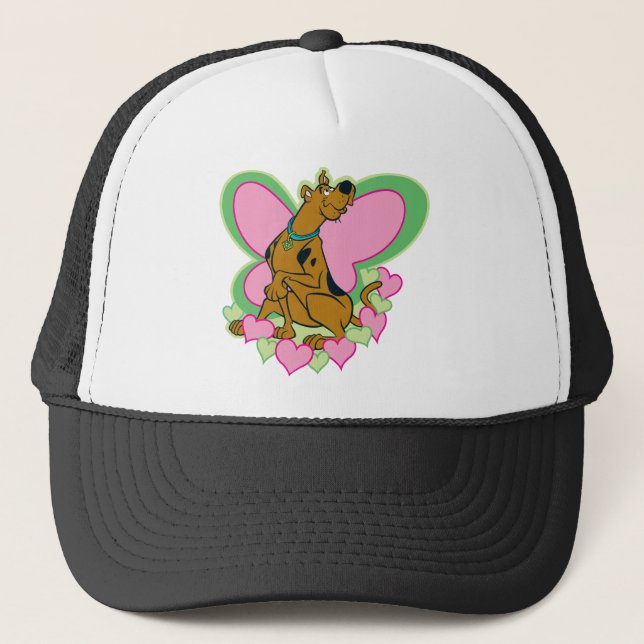 Pretty Butterfly Scooby-Doo Trucker Hat (Front)