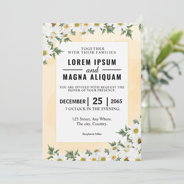 Pretty Card wedding card design collection (Standing Front)