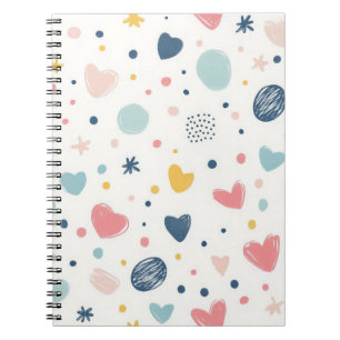 Pretty Cartoon Sky Notebook