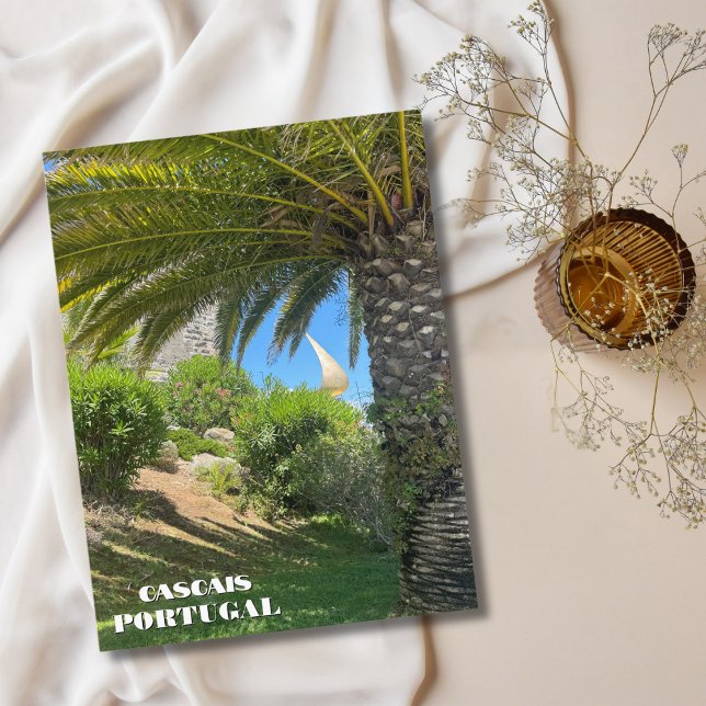 Pretty Cascais Portugal Photography,Custom Travel Holiday Postcard (Creator Uploaded)