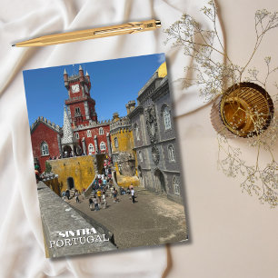 Pretty Castle Sintra Portugal Photography Travel Holiday Postcard