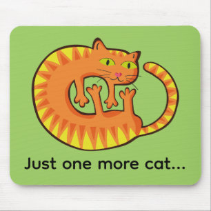 Pretty Cat, cat, kitten Mouse Mat