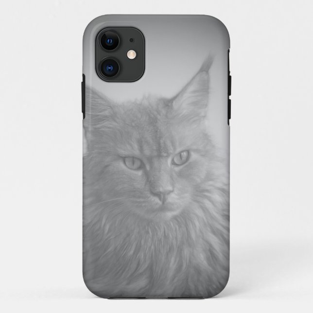 Pretty Cat Design Case-Mate iPhone Case (Back)