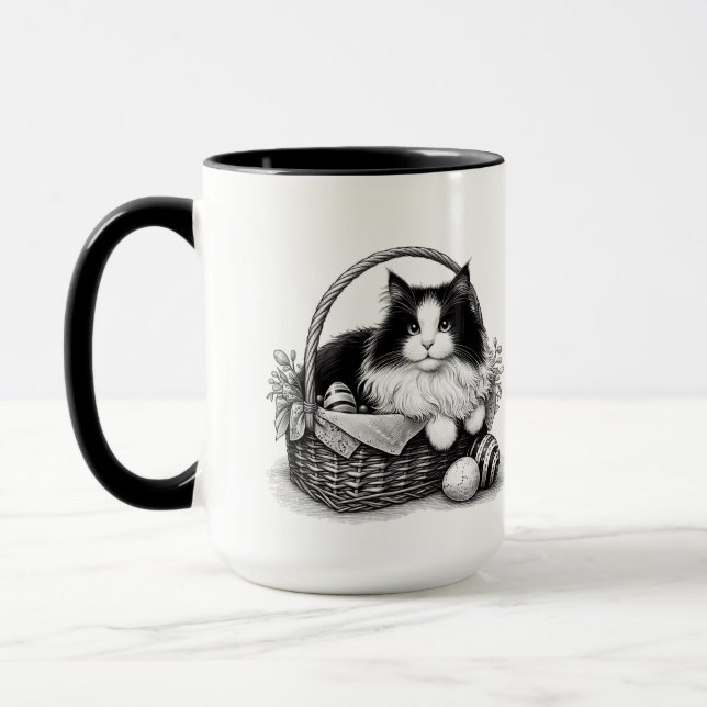 Pretty Cat Mug (Left)