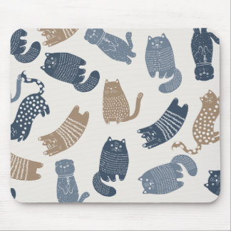 Pretty Cat Patterns HP Mouse Mat