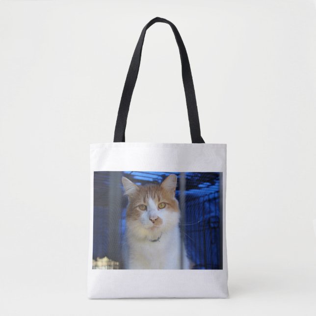 pretty cat tote bag (Front)