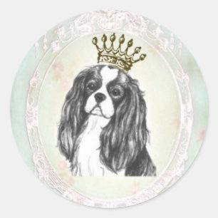 Pretty Cavalier King Charles Spaniel Sticker