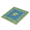 Pretty Ceramic Tile: Lilies of the Valley, Blue