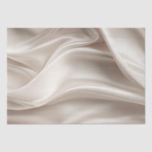 Pretty Champagne Gold Romantic Faux Satin  Tissue Paper