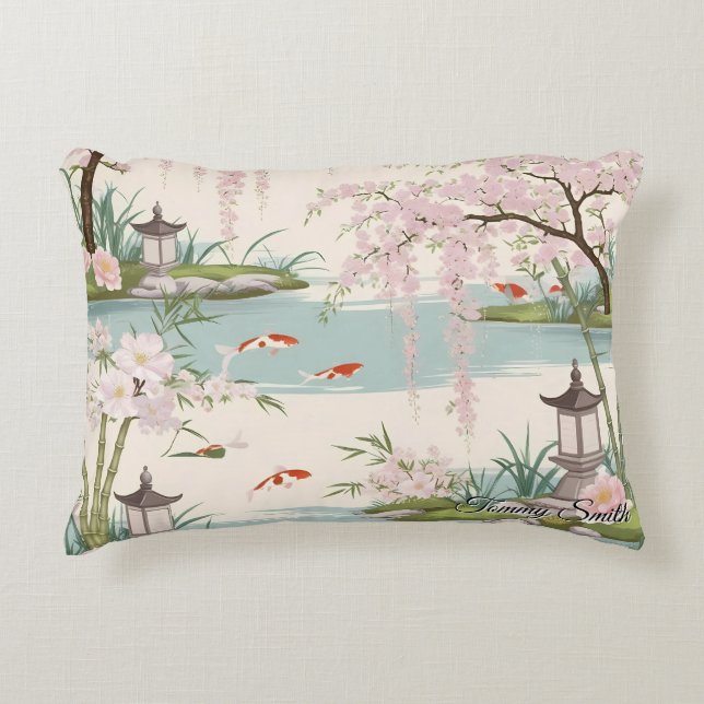 Pretty Cherry Blossom Pillows (Front)